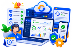Web Hosting - Monitor and Support
