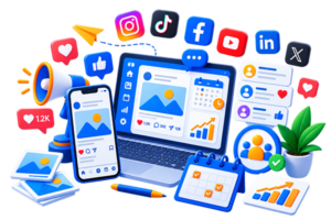 Social Media Management - Publish and Engage