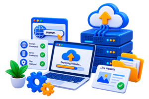Web Hosting - Set Up and Deploy